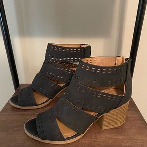 Black Booties Size 6